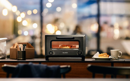 バルミューダ ReBaker ブラック KTT01JP-BK｜ BALMUDA 選べるカラー トースター リベイク フライド オーブン おしゃれ 家電 キッチン