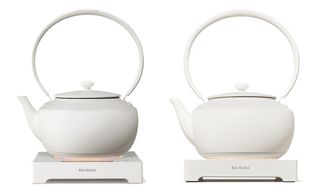 バルミューダ MoonKettle KPT02JP （ホワイトWH）｜ BALMUDA 白 おしゃれ ケトル 電気ケトル おしゃれ 家電 空焚き防止 温度設定 温度調節 キッチン