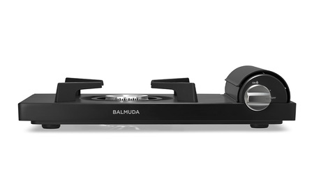 バルミューダ Table Stove KGS01JP　（ブラックBK）｜ BALMUDA 黒 カセットコンロ ガス器具 バルミューダ コンロ おしゃれ リビング キッチン 防災 キャンプ