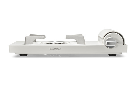 バルミューダ Table Stove KGS01JP　（ホワイトWH）｜ BALMUDA 白 カセットコンロ ガス器具 バルミューダ BALMUDA コンロ おしゃれ リビング キッチン 防災 キャンプ