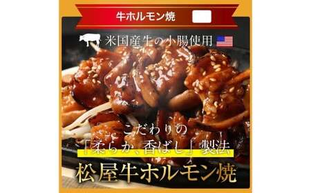 【松屋フーズ】牛ホルモン焼 70g×10個 牛肉 牛 肉 ホルモン ホルモン焼 冷凍 ご飯 ごはん おかず 夜食 非常食 備蓄 夕食 食事 70g 10個