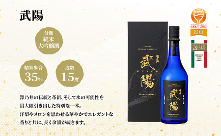 澤乃井 きもと純米大吟醸 武陽