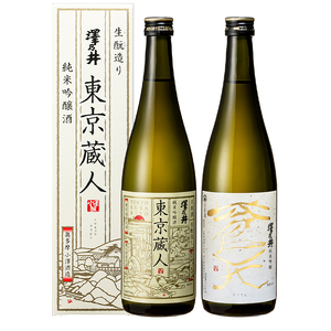 日本酒 小澤酒造 純米吟醸蒼天・東京蔵人720ml2本セット/ワイングラスでおいしい日本酒アワード受賞 TOKYO酒チャレンジ金賞 全国燗酒コンテスト受賞 純米吟醸 酒 セット 飲み比べ 家飲み 晩酌 米麴 澤乃井 地酒 人気 ギフト 贈答 東京都 青梅市