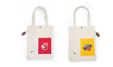 【府中刑務所作業製品】ラグビーコラボバッグ（縦型）