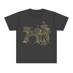 【黒/Sサイズ】JAZZinFUCHUと府中市の協働が奏でるハーモニーTシャツ