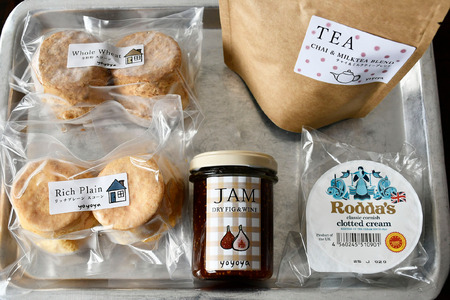 【自家製無花果ジャム付き】葉々屋・クリームティーセット