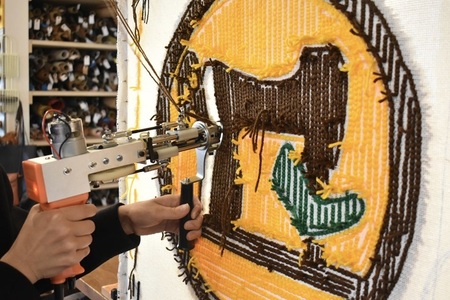 オリジナルラグ作り タフティング 体験チケット | チケット 思い出 関口善大靴工房