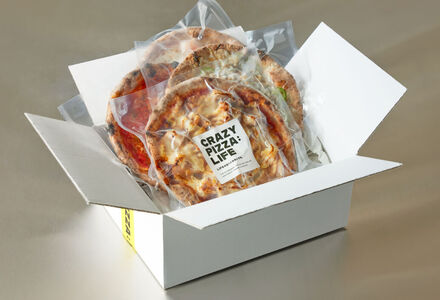  CRAZY PIZZA  クワトロフォルマッジ ピザ 4枚|  冷凍ピザ 総菜 Don Bravo