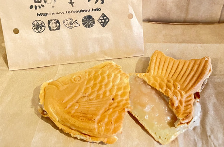 卵不使用 鯛焼き 白あん 5匹 セット | 江戸一たい焼き 鯛幸房 国領店 