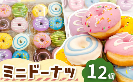 ミニドーナツ12個セット | 洋菓子 ドーナツ プチサイズ  SIUNAUS SWEETS
