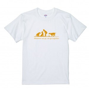 ふるさと納税 服 女 東京都 福生市 CafeどすオリジナルTシャツ　A柄白　Lサイズ 1622599 CafeどすオリジナルTシャツ A柄白 Lサイズ【1622599】 | 東京都