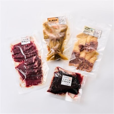 まずはお試し、くじら詰め合せ4点セット　贈り物にも!【配送不可地域：離島】【1514824】