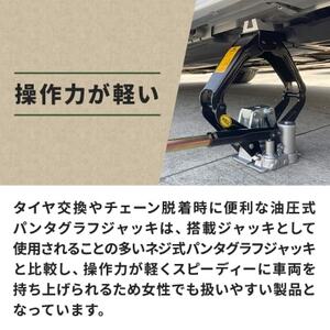 MSJ-1000S　油圧シザースジャッキ タイヤ交換用ジャッキ 東京都あきる野市【1503135】