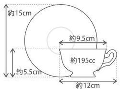 碗皿ペアセット(ブルーローズ)<大倉陶園>