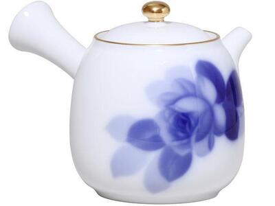 急須揃(ブルーローズ)<大倉陶園>