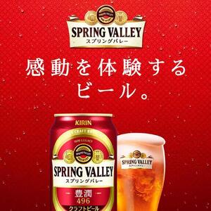 キリンビール キリン　スプリングバレー(SPRING　VALLEY)豊潤〈496〉 350ml 2ケース（48本入）【横浜工場製】