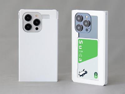 Trick Cover for iPhone14Pro アルミ【白色】