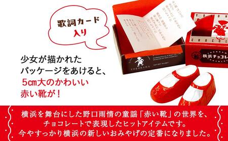 横浜チョコレート「赤い靴」 18足カートン
