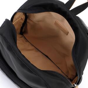 リュック　(R-0711) ブラック/カフェオレ〈キタムラ〉