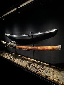 刀箱(箔漆 金箔)