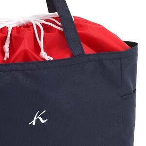 横浜市資源循環局×キタムラ オリジナルマイバッグ(BN0011)ダークブルー 〈キタムラ〉 | エコバック 元町 