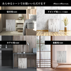 40Lペルチェ式冷蔵庫グレーウッドHH-RP2140GW