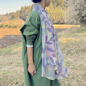 ストール「テンキ」うららか（コットンシフォン100％） 1枚