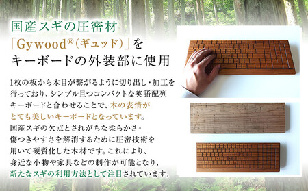 Gywood®　Full Ki-Board Wireless