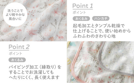 【DADWAY】ギフトセット／Ｍ／スワン【グレー】 | 出産祝い ギフト 必需品 ガーゼ おくるみ ガーゼハンカチ ラトル キッズ ベビー用品