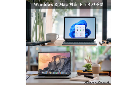 Hanx-Tech USBC 4in1 変換アダプタ