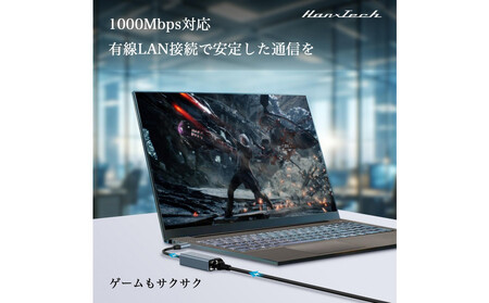 Hanx-Tech USB LAN 変換アダプタ AOP0024