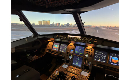 A320フライトシミュレーター120分操縦体験