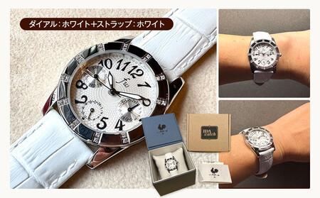 腕時計　MARINA【ダイアル：ホワイト/ストラップ：ホワイト】