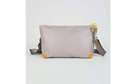 TENT BAG MORGAN.03　防水ショルダーバッグ【グレー】