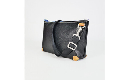 TENT BAG MORGAN.01 防水ショルダーバッグ【ブラック】