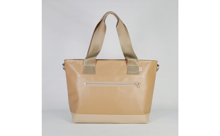 TENT BAG KEVINI.04 防水トートバッグ A4サイズ【ベージュ】