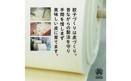 【 ぎょうざの横濱黄河 】野菜たっぷり！冷凍生餃子 プレーン50個