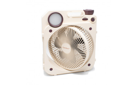 〈Comfort+〉充電式薄型送風扇（クリームベージュ） APV0012VC01