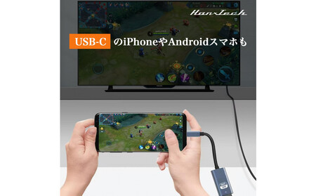 USBC HDMI1.4変換アダプタ HT-CH44GY