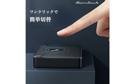 Hanx-Tech HDMI切替機 2in1 HT-4K2H57BY