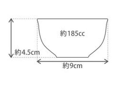 湯呑ぺアセット(ブルーローズ)〈大倉陶園〉