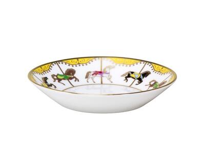 10cmミニディッシュペアセット（うまくゆく）〈大倉陶園〉