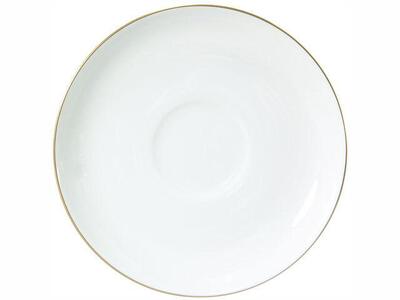 モーニング碗皿ペアセット(ゴールドライン)〈大倉陶園〉