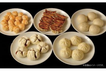 中華点心詰合せB（5種 計45個）〈横浜中華街中国料理世界チャンピオン
