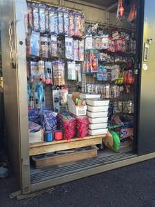 釣り体験に必要な釣り具・釣りエサ等の引換券1,500円分