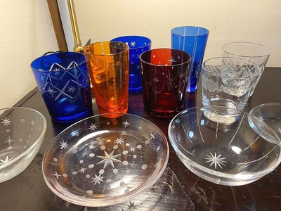 ガラス工芸　切子体験チケット（大人1名様分）