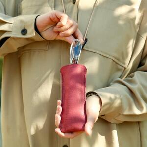 SKLO 首かけメガネケース(S)【Black】