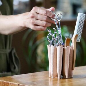 SKLO 床革のペンスタンド【Natural】