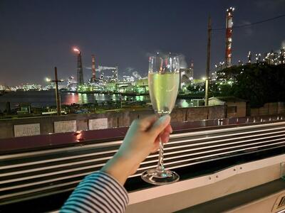 レストランバスの川崎工場夜景コース『フレンチとお酒と川崎工場夜景を楽しむ夜』のご予約に使えるWEBクーポン【３，０００円分】