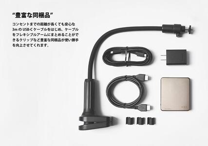 【川崎市ふるさと納税限定モデル】ベッドルームプロジェクターNX1 シャンパンゴールド